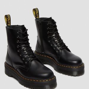 Dr. Martens Jadon Smooth Leather Platform Boots